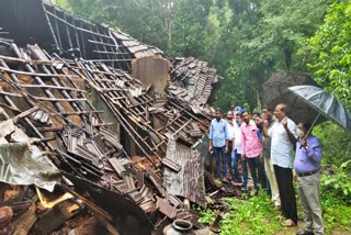 Heavy rain in chikkamagaluru