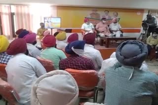Union Minister Hardeep Puri virtual meeting on new agricultural laws