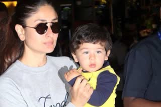 kareena kapoor khan shares pic of son taimur playing cricket