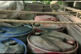 Huge amount of kerosene seized