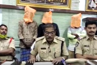 Arrest of two-wheeler thieves in Srikalahasti