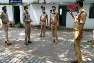 चोरियों की रोकथाम के लिए पुलिस अधीक्षक ने बनाया प्लान.