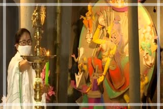 Mamata Banerjee virtually inaugurates Durga Puja pandals across West Bengal