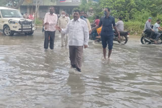 rain effect in vizianagaram district