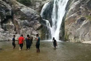 Dabe Dabe Falls which is becoming a deadly spot in Yadgir district