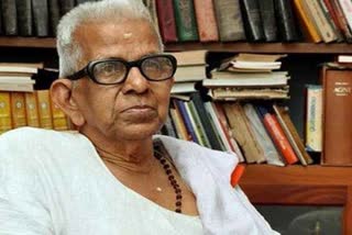 Akkitham Achuthan Namboothiri passes away  അക്കിത്തം അച്യുതൻ നമ്പൂതിരി  മഹാകവി അക്കിത്തം അച്യുതൻ നമ്പൂതിരി  അക്കിത്തം അന്തരിച്ചു  Akkitham Achuthan Namboothiri