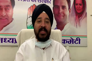 Congress spokesperson Narendra Saluja