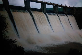 six gates opened of kalyanapulova dam in vizag district