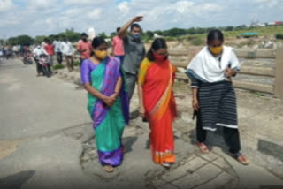 yadadri bhuvanagiri collector anitha ramachandran visited in valigonda