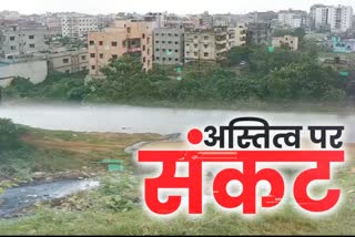 pollution in swarnrekha river in seraikela