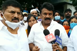 minister thalasani srinivas yadav toured in musheerabad constituency