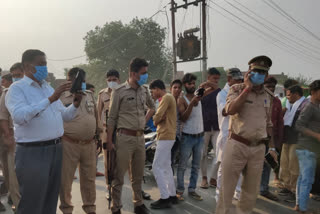 road accident in kannauj