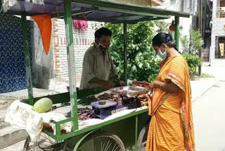 private school teacher becomes as vegetable seller with corona effect in anakapalli vizag district