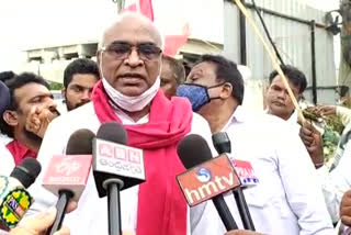 cpi state secretary chada venkat reddy visit gaganpahad