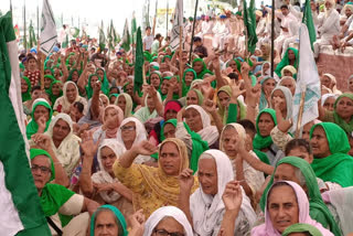 Ongoing train stop agitation in Barnala Against agricultural laws