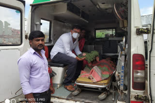 mother who gave birth to a baby girl in an ambulance