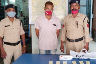 Gobra Nawapara Police arrested accused with drug in raipur