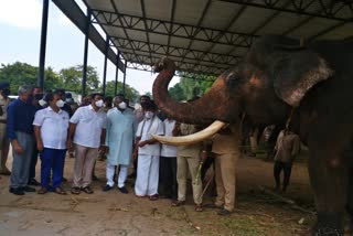 ಜಿಲ್ಲಾ ಉಸ್ತುವಾರಿ ಸಚಿವ ಎಸ್.ಟಿ ಸೋಮಶೇಖರ್​​ ಸ್ಥಳ ಪರಿಶೀಲನೆ