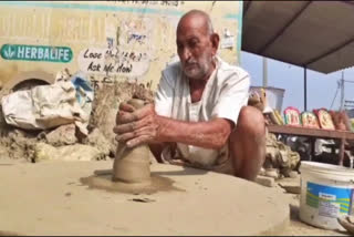 business of potters effected due to corona virus in yamunanagar