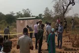 murder case in Sikar, post mortem by removing body from grave