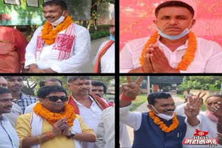 Candidates filed nomination papers for Sahebpur Kamal assembly constituency