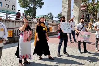 ABVP protest