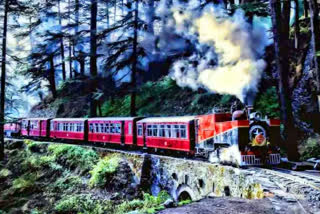 Kalka Shimla Track Special Train