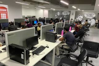 cm flying team raid at fake call center in gurugram