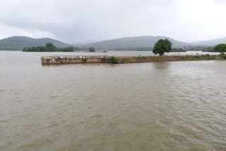 Linganamakki reservoir water level increased after heavy rain