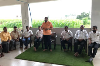 swabhimani chief raju shetty spoke on sugarcane frp kolhapur