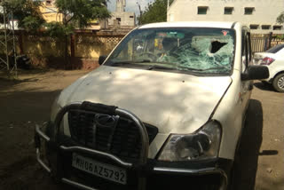 Accident on Jalna-Aurangabad highway