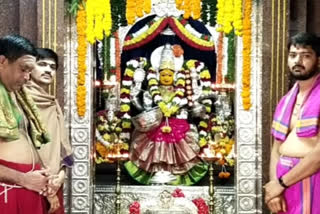 Sharannavaratri celebrations at Vargal Saraswati Temple