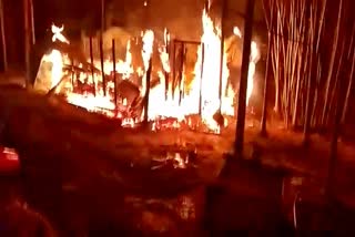 Fire in Karimganj