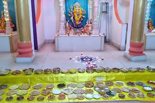 Diwali celebrated in temples on the last day of Adhik Maas shajapur