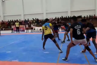 Kabaddi competition organized in indoor stadium Hamirpur