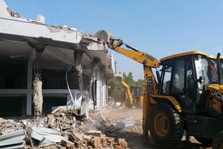 Demolition work