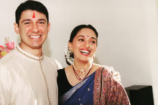 Grateful to have you in my life, Madhuri Dixit to hubby Sriram Nene on wedding anniversary