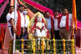 agarwal community celebrated maharaja agrasen jayanti in rewari
