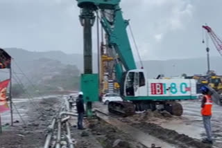 Construction work on Polavaram Gap One Dia Framwall begins