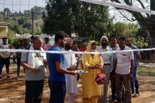 State level volleyball competition   Bhoranj