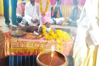 Jogi bithai ritual of Bastar Dussehra