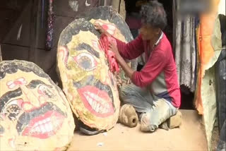 Bhubaneswar: artisans suffer as demand for Ravana effigies dips owing to pandemic