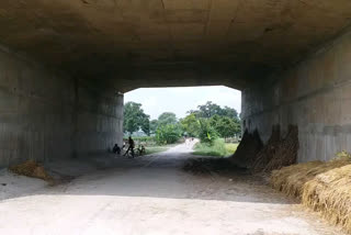 बख्तियारपुर ताजपुर फोर लेन अधूरा