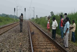 dead body found on the railway track