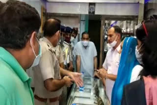 SIT team will investigate in 25 lakh theft case from jewelers shop in hisar