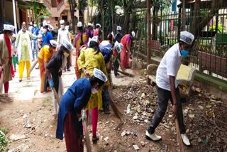 aam-admi-party-started-lets-clean-campaign-in-bengaluru