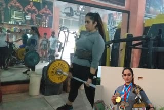 panipat power lifting player preeti tyagi