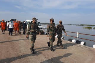 NDRF team visit to Gurjapura Barrage