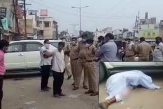 Bhanwar Singh hatya case, firing on hatya case witness, a man Shot dead, Senior congress leader