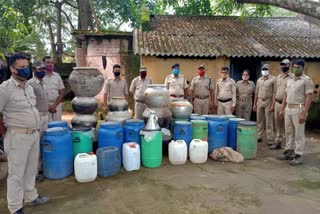 raid in wine factory in mayurbhanj